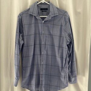 Tommy Hilfiger Blue Dress Shirt Classic Fit